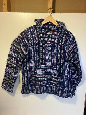 BAJA JOE Woven Hoodie, Size M.  Good condition.